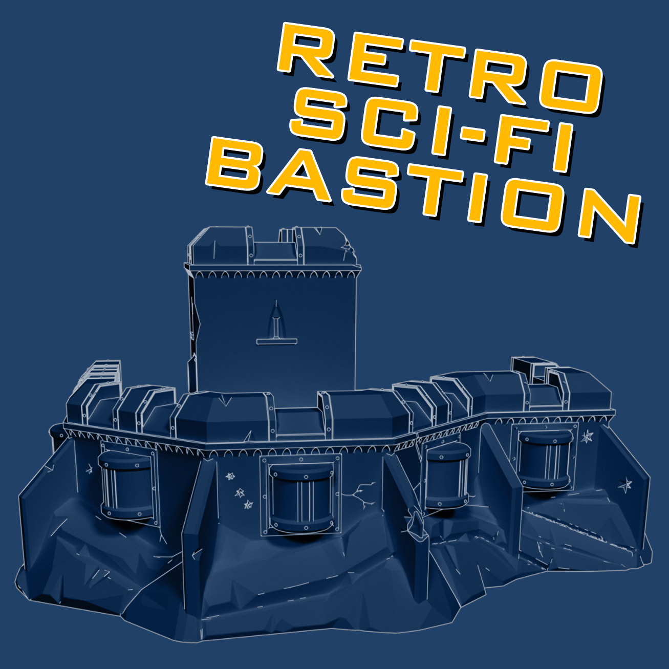 Retro Sci-fi Bastion
